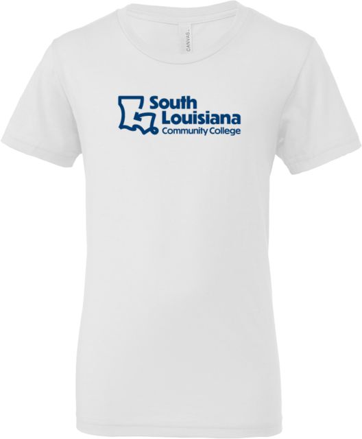 SoLAcc Bella + Canvas Youth Jersey T Shirt South Louisiana Community College Stacked - ONLINE ONLY