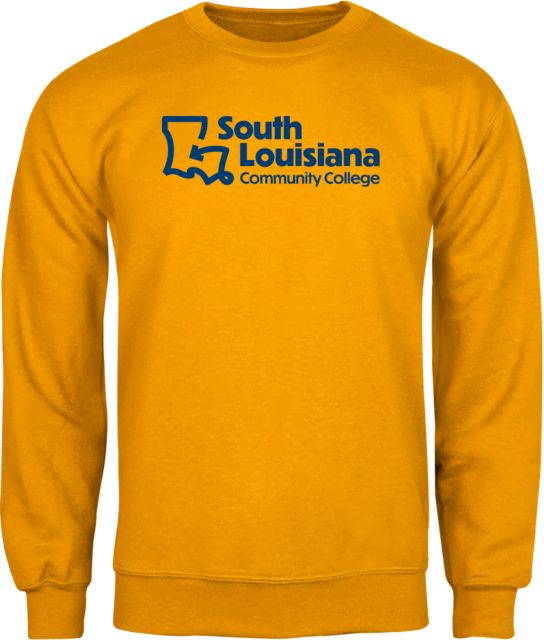 SoLAcc Fleece Crew South Louisiana Community College Stacked - ONLINE ONLY