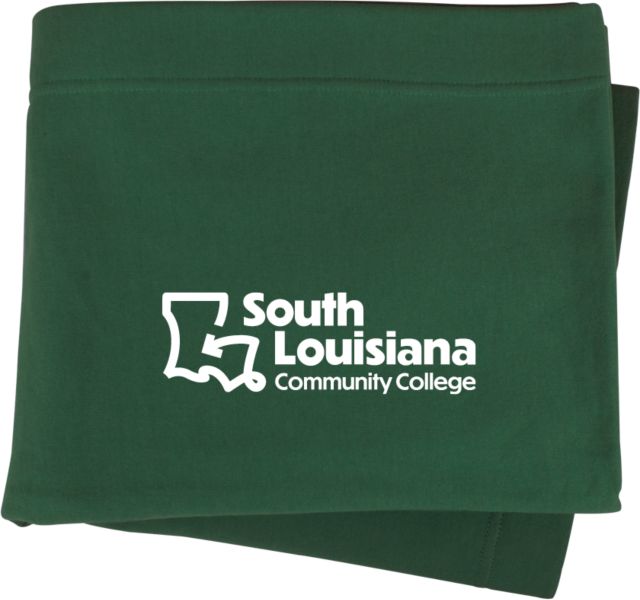 SoLAcc Sweatshirt Blanket South Louisiana Community College Stacked - ONLINE ONLY