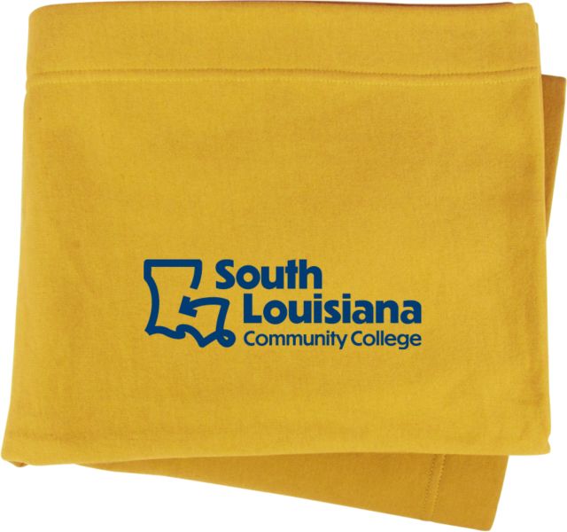 SoLAcc Sweatshirt Blanket South Louisiana Community College Stacked - ONLINE ONLY