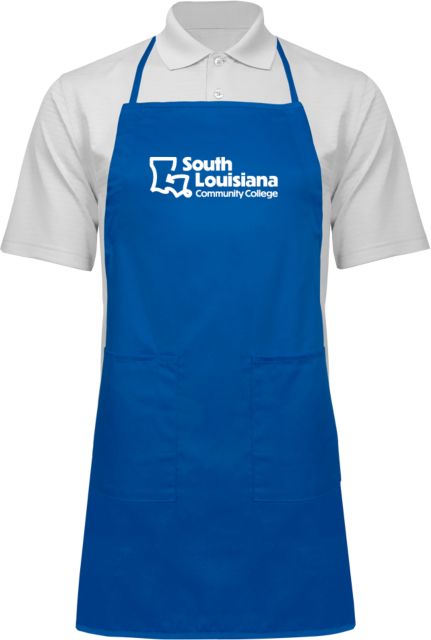 SoLAcc Full Length Apron South Louisiana Community College Stacked - ONLINE ONLY
