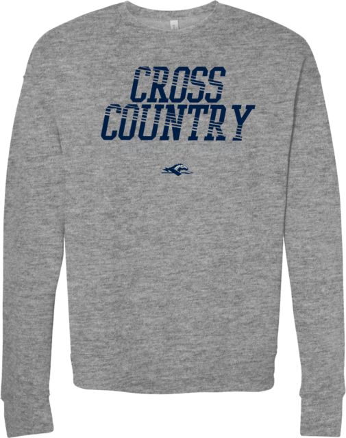 Longwood Bella + Canvas Fleece Crew Longwood Lancers Cross Country Rays - ONLINE ONLY