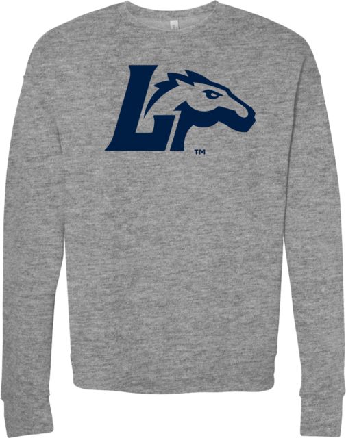 Longwood Bella + Canvas Fleece Crew Longwood L Mascot Mark - ONLINE ONLY
