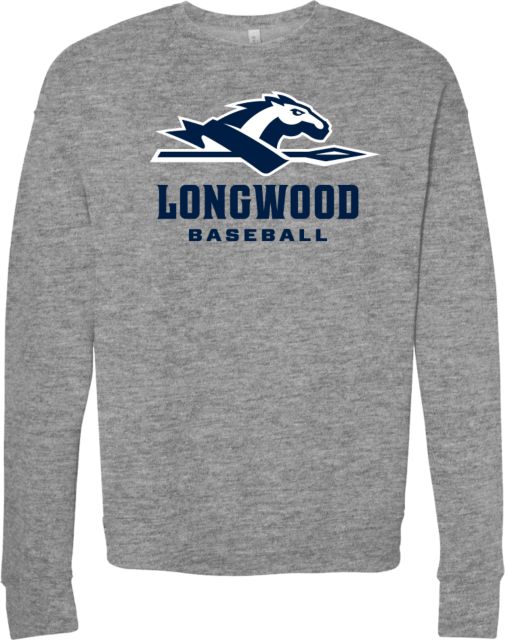 Longwood Bella + Canvas Fleece Crew Longwood - Baseball Lancer Mark - ONLINE ONLY