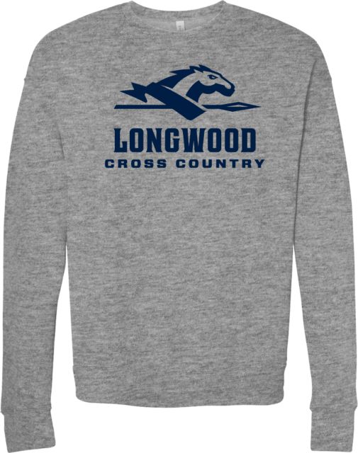 Longwood Bella + Canvas Fleece Crew Longwood - Cross Country Lancer Mark - ONLINE ONLY