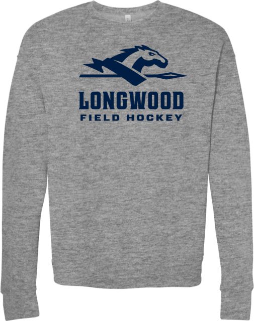 Longwood Bella + Canvas Fleece Crew Longwood - Field Hockey Lancer Mark - ONLINE ONLY