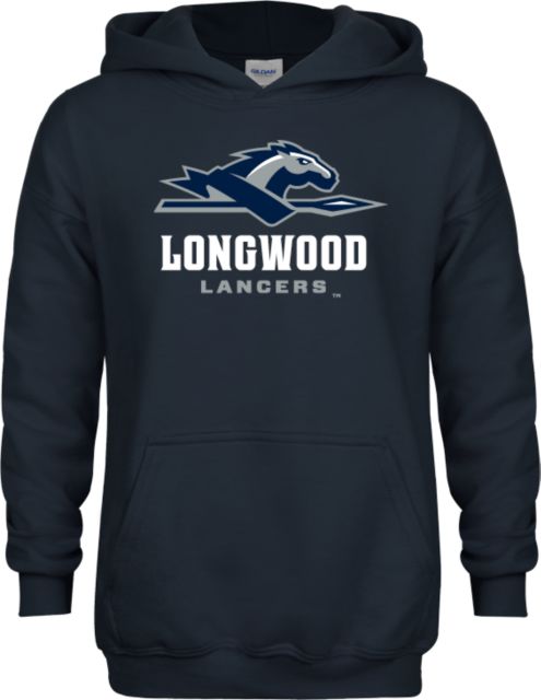 Longwood Youth Fleece Hoodie Longwood Lancers Primary Athletic Mark - ONLINE ONLY