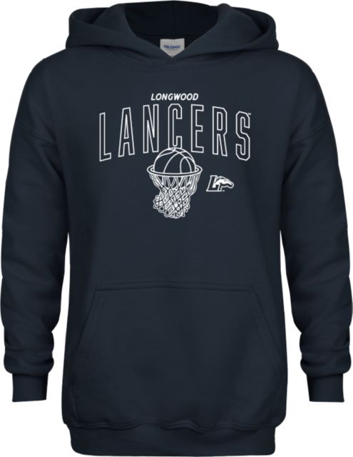 Longwood Youth Fleece Hoodie Longwood Lancers Basketball - Net - ONLINE ONLY