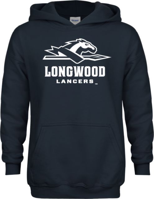 Longwood Youth Fleece Hoodie Longwood Lancers Primary Athletic Mark - ONLINE ONLY