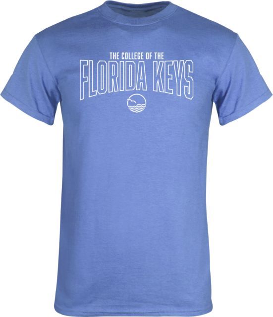 College of the Florida Keys Arctic T Shirt The College of the Florida Keys Block Text - ONLINE ONLY