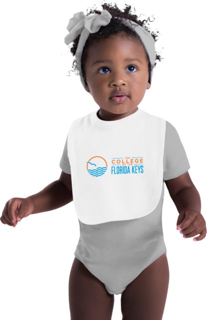 College of the Florida Keys Baby Bib The College of the Florida Keys Horizontal - ONLINE ONLY