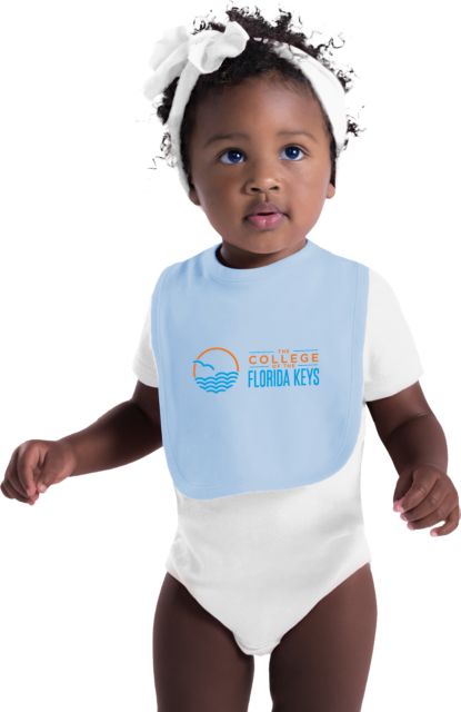 College of the Florida Keys Baby Bib The College of the Florida Keys Horizontal - ONLINE ONLY
