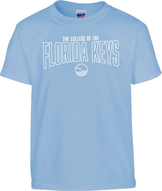 College of the Florida Keys Youth T Shirt The College of the Florida Keys Block Text - ONLINE ONLY