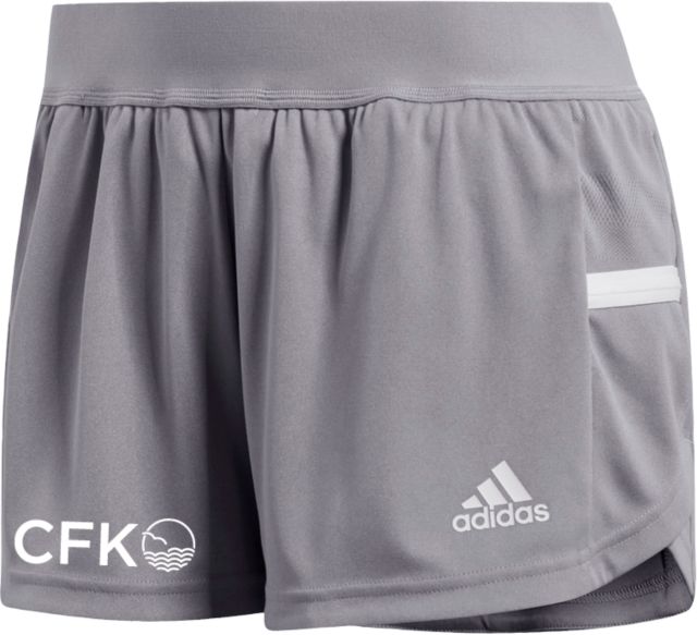 College of the Florida Keys Adidas Womens Split Short CFK Horizontal - ONLINE ONLY
