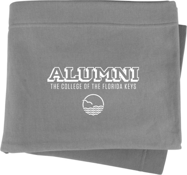 College of the Florida Keys Sweatshirt Blanket Alumni CFK - ONLINE ONLY