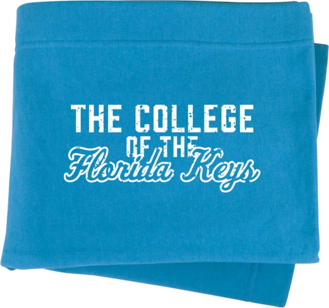 College of the Florida Keys Sweatshirt Blanket The College of the Florida Keys Script - ONLINE ONLY