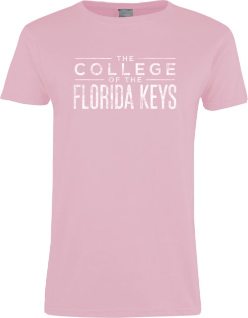 College of the Florida Keys Womens Short Sleeve Tee The College of the Florida Keys Distressed - ONLINE ONLY