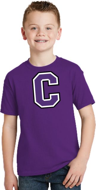Cornell College Youth T Shirt Cornell C - ONLINE ONLY