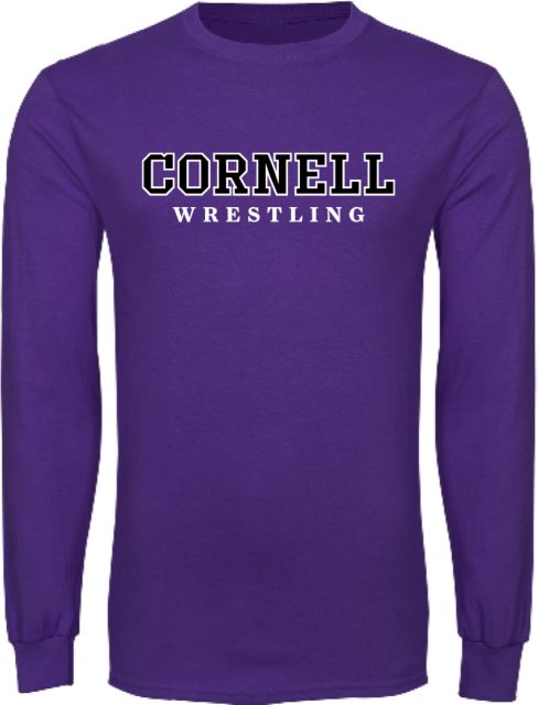 Cornell College Long Sleeve T Shirt Wrestling - ONLINE ONLY