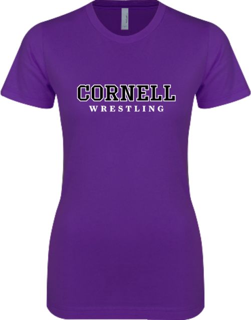 Cornell College Next Level Womens Boyfriend Tee Wrestling - ONLINE ONLY