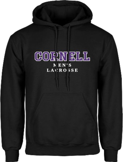 Cornell College Fleece Hoodie Mens Lacrosse ONLINE ONLY Cornell College