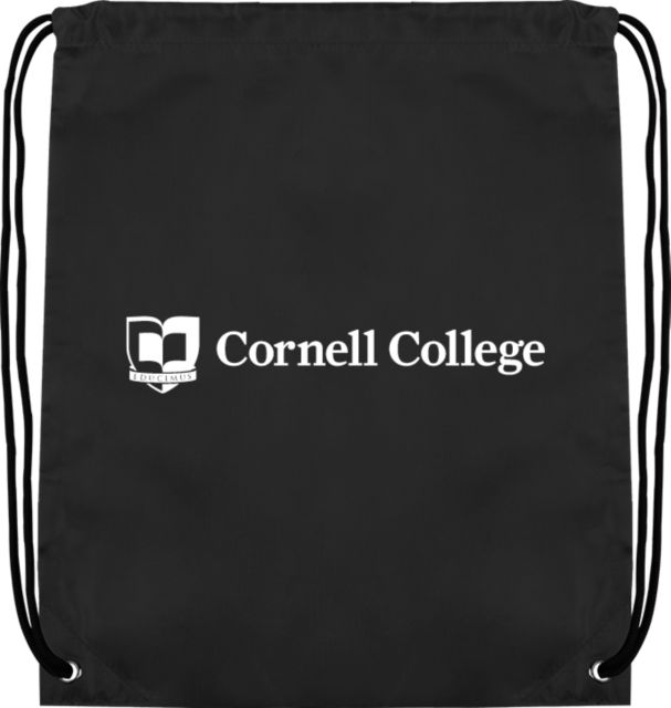 Cornell College Drawstring Backpack Cornell College Logo - ONLINE ONLY