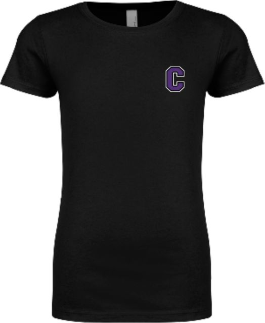 Cornell College Next Level Girls Fashion Fit T Shirt Cornell C - ONLINE ONLY