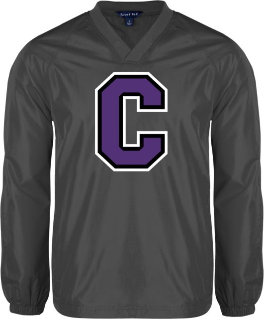 Cornell College V Neck Raglan Windshirt Cornell C - ONLINE ONLY