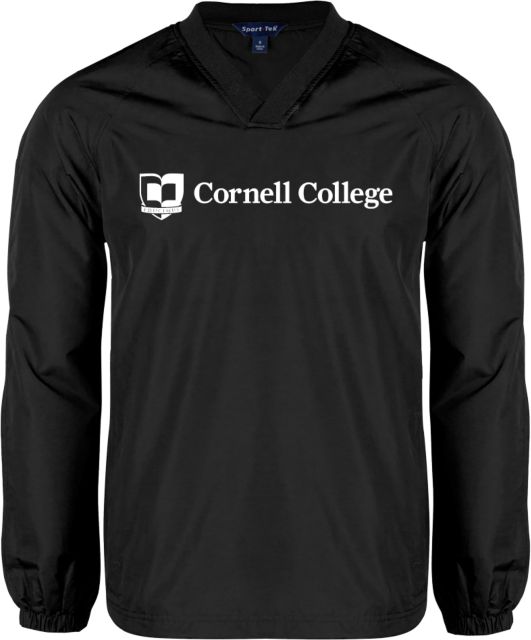 Cornell College V Neck Raglan Windshirt Cornell College Logo - ONLINE ONLY