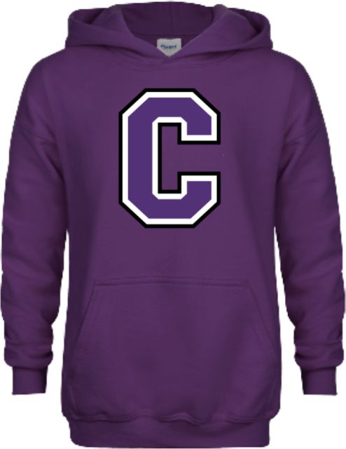 Cornell College Youth Fleece Hoodie Cornell C - ONLINE ONLY