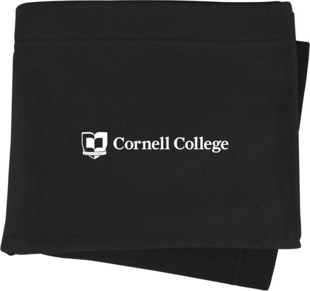 Cornell College Sweatshirt Blanket Cornell College Logo - ONLINE ONLY