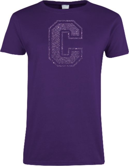 Cornell College Womens Short Sleeve Tee I Glitter - ONLINE ONLY