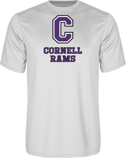 Cornell College Performance Tee Cornell Rams Stacked - ONLINE ONLY