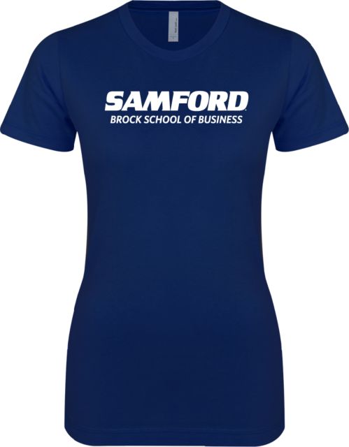 Samford Next Level Ladies SoftStyle Junior Fitted Tee Brock School of Business - ONLINE ONLY