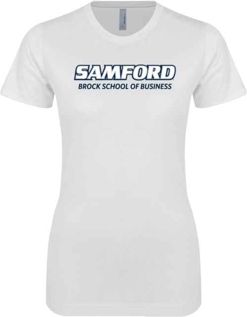 Samford Next Level Ladies SoftStyle Junior Fitted Tee Brock School of Business - ONLINE ONLY