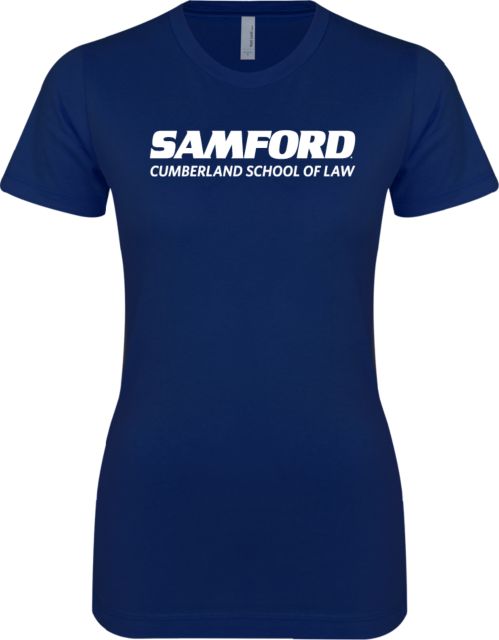 Samford Next Level Ladies SoftStyle Junior Fitted Tee Cumberland School of Law - ONLINE ONLY