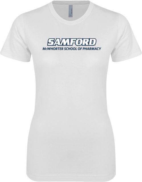 Samford Next Level Ladies SoftStyle Junior Fitted Tee McWhorter School of Pharmacy - ONLINE ONLY