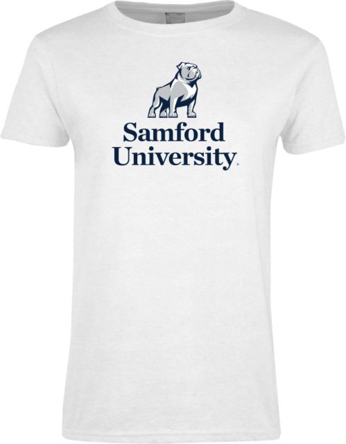 Samford Ladies T Shirt Crossover Mark Stacked - ONLINE ONLY