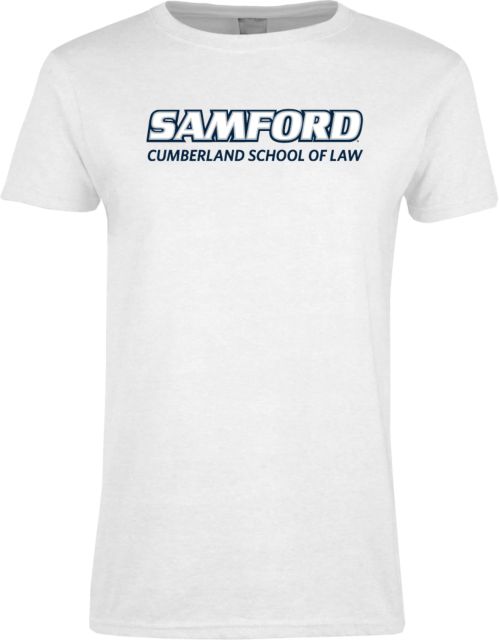 Samford Ladies T Shirt Cumberland School of Law - ONLINE ONLY