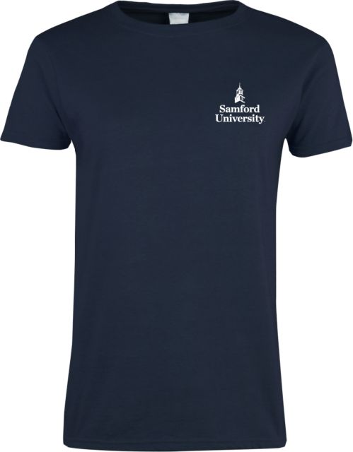 Samford Ladies T Shirt Bell Tower Logo Stacked - ONLINE ONLY