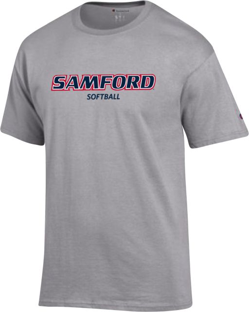 Samford Champion Oxford T Shirt Samford Softball - ONLINE ONLY