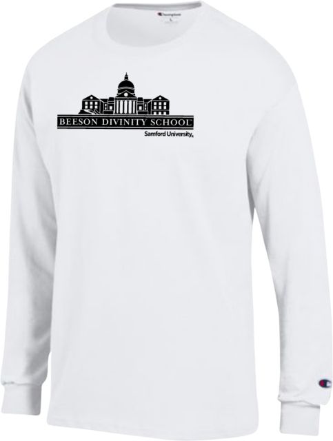 Samford Champion Long Sleeve T Shirt Beeson Divinity School - ONLINE ONLY