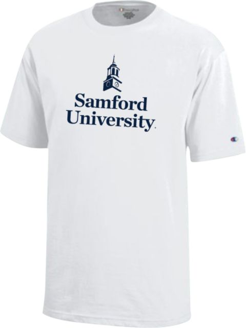 Samford Youth Champion Short Sleeve Tee Bell Tower Logo Stacked - ONLINE ONLY