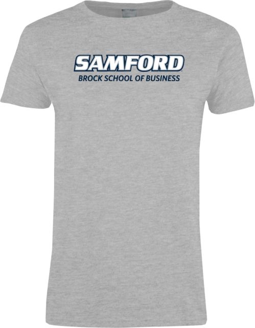 Samford Ladies T Shirt Brock School of Business - ONLINE ONLY