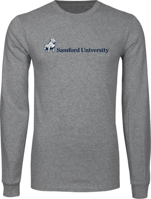 Samford Long Sleeve T Shirt Crossover Mark - ONLINE ONLY