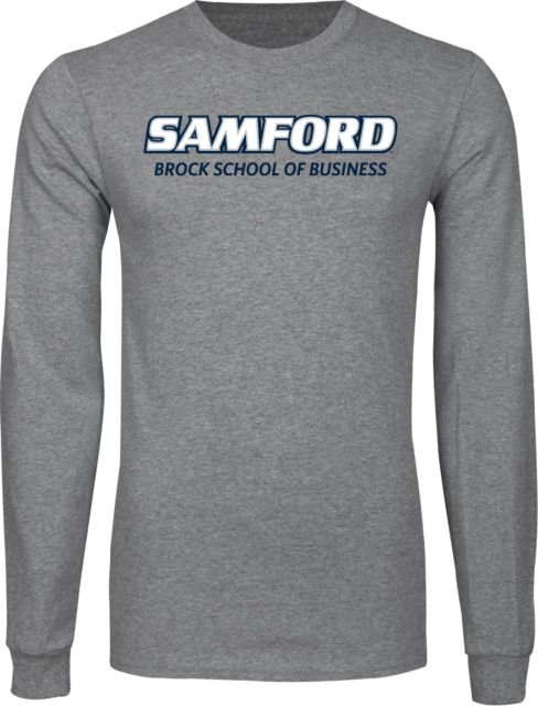 Samford Long Sleeve T Shirt Brock School of Business - ONLINE ONLY
