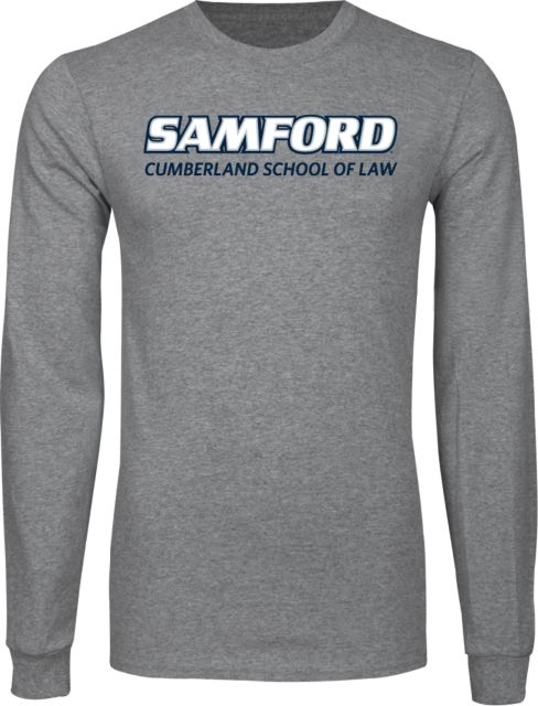 Samford Long Sleeve T Shirt Cumberland School of Law - ONLINE ONLY