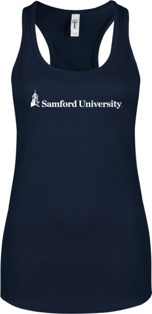 Samford Next Level Ladies Ideal Racerback Tank Bell Tower Logo - ONLINE ONLY