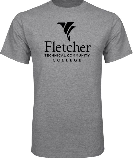 Fletcher Tech T Shirt Stacked Logo - ONLINE ONLY