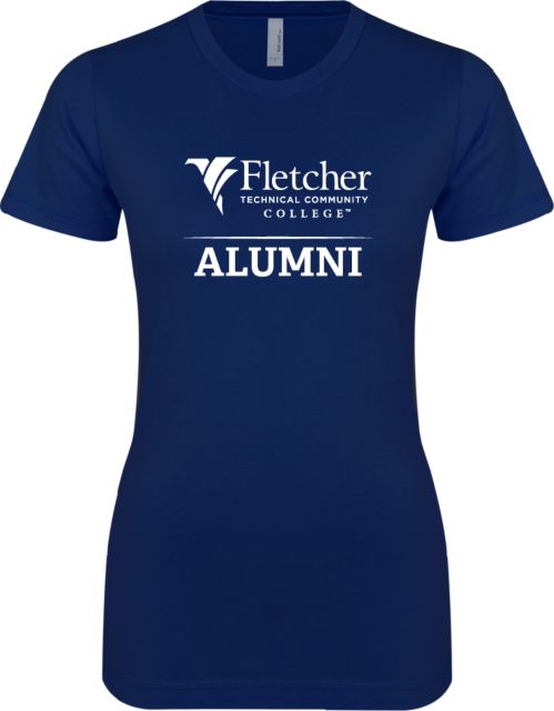 Fletcher Tech Next Level Ladies SoftStyle Junior Fitted Tee Alumni - ONLINE ONLY